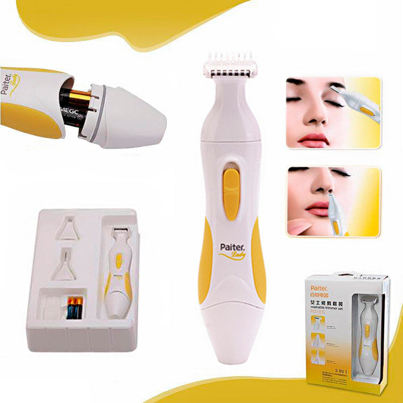 Cell Operated Hair Clipper Trimmer, Painless Eyebrow Epilator, Body Shave Razor, Portable Facial Body Hair Remover Cell Operated Hair Clipper Trimmer, Painless Eyebrow Epilator, Body Shave Razor, Portable Facial Body Hair Remover